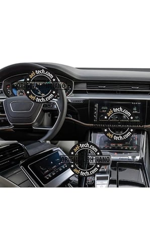 Audi A8/A8L Navigasyon,Dijital Gösterge,Klima Kontrol ve Arka Tablet Uyumlu 9H Nano Ekran Koruyucu