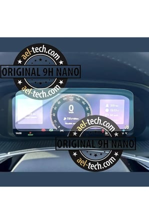 Skoda Octavia Elite Uyumlu Dijital Gösterge 9H Nano Ekran Koruyucu 2025