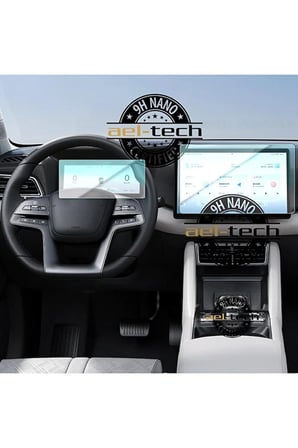 Byd Atto 2 Comfort 12,8" Navigasyon Ve Dijital Gösterge 9h Nano Ekran Koruyucu 2'li Set 2025-2026