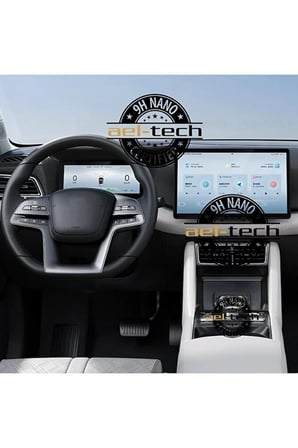 Byd Atto 2 Comfort 12,8" Navigasyon Ve Dijital Gösterge 9h Nano Ekran Koruyucu 2'li Set 2025-2026
