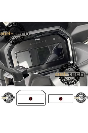 Yamaha X-Max 250 / 300 Tech Max Gösterge Uyumlu 9h Nano Ekran Koruyucu 2li Set 2025-2026