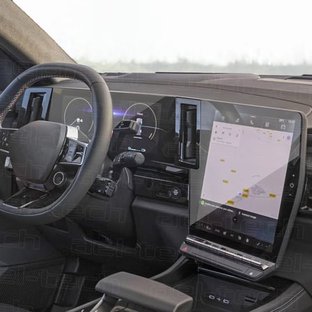 Renault Austral Dijital Gösterge ve Navigasyon uyumlu 9h Nano Ekran Koruyucu 2 li Set 2023-2026