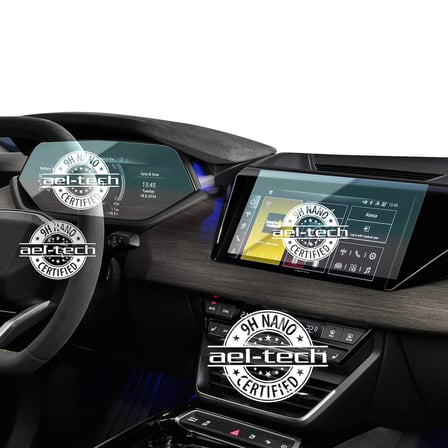 Audi S E-Tron Gt Dijital Gösterge Ve Navigasyon Uyumlu Nano Ekran Koruyucu 2li Set 2025-2026