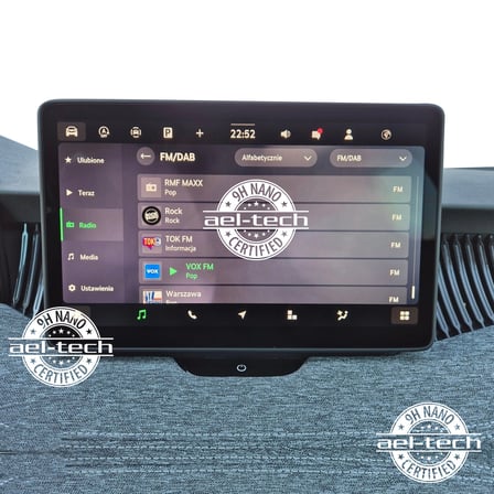 Skoda Superb Uyumlu 10 inç Navigasyon 9H Nano Ekran Koruyucu 2024-2026