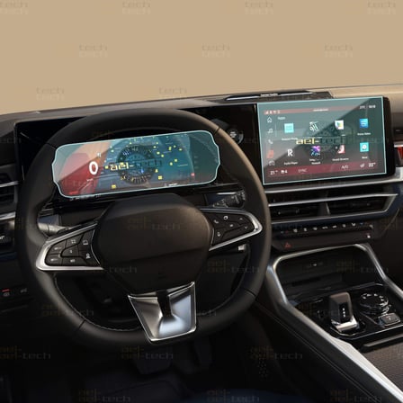 Renault Boreal Uyumlu 7" Dijital Gösterge ve Navigasyon 9h Nano Ekran Koruyucu 2li Set 2026-2027