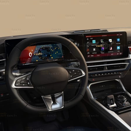 Renault Boreal Uyumlu 7" Dijital Gösterge ve Navigasyon 9h Nano Ekran Koruyucu 2li Set 2026-2027