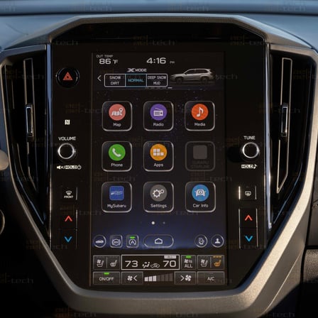Subaru Forester Uyumlu Navigasyon 9h Nano Ekran Koruyucu 2025-2026