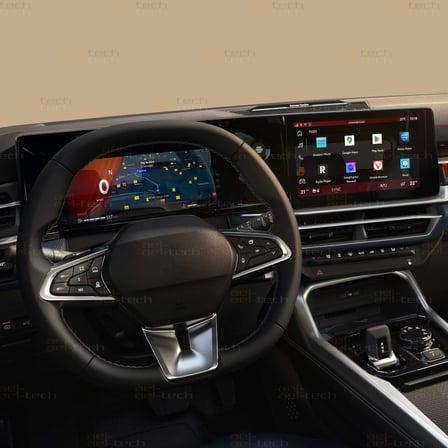 Renault Boreal Uyumlu Mat 7" Dijital Gösterge ve Navigasyon 9h Nano Ekran Koruyucu 2li Set 2026-2027