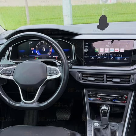 Volkswagen Taigo Uyumlu Mat Dijital Gösterge ve Tek Tuşlu Navigasyon 9h Nano Ekran Koruyucu 2li Set 2024-2026
