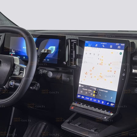 Renault Scenic E-Tech Dijital Gösterge ve Navigasyon uyumlu 9h Nano Ekran Koruyucu 2li Set 2024-2026