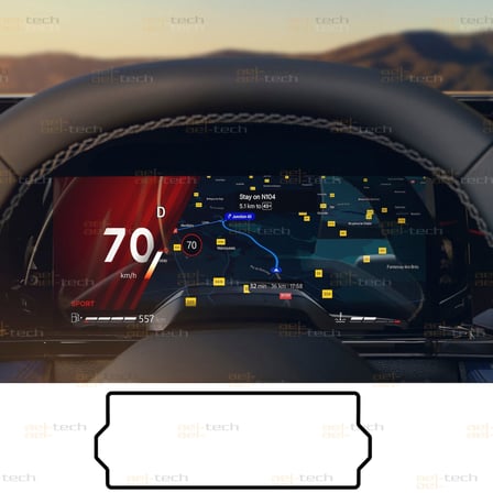 Renault Boreal Uyumlu 10inç Dijital Gösterge 9h Nano Ekran Koruyucu 2026-2027