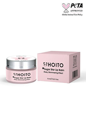 Hoito Sugar Star Lip Balm 15ml - Nemlendirici Ve Onarıcı Dudak Balmı