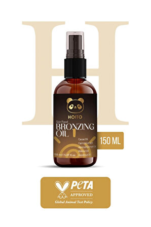 Hoito Skin Food Bronzing Oil 150ml-Değerli Yağlar İçeren Doğal ve Yoğun Bronzlaştırıcı Yağ