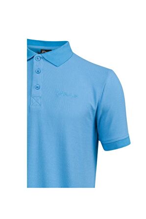 2AS Aluna Polo Yaka T-Shirt Mavi