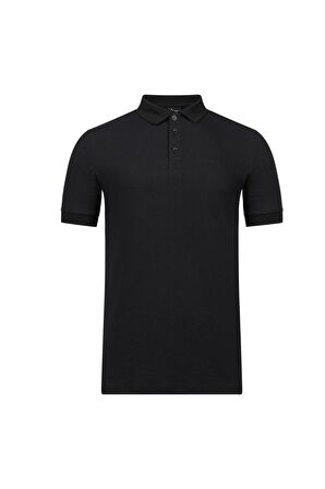 2AS Aluna Polo Yaka T-Shirt Siyah