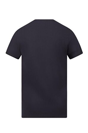 2AS Kalei Sıfır Yaka T-Shirt Siyah
