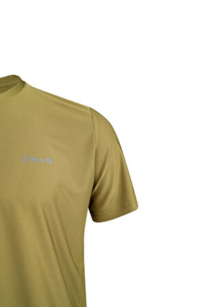 2AS Capri Sıfır Yaka  T-Shirt Yeşil