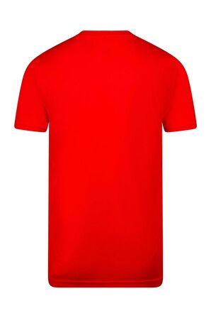2AS Fiji Sıfır Yaka Tişört Kırmızı