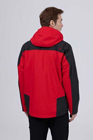 2AS ELBRUZ MAN 3 in 1 JACKET RED / ANTHRACITE