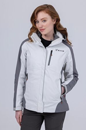 2AS SPARKLE WOMAN 3 in 1 JACKET LIGHT GREY / DARK GREY