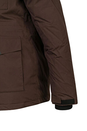 Saalbach Erkek Down Ceket Mont Kahve