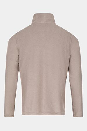 2AS Cork Tam Fermuarlı Erkek Polar Sweatshirt