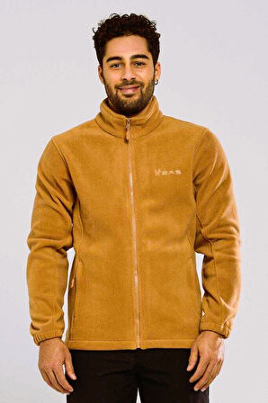 2AS SAKA Tam fermuarlı Erkek Polar Sweatshirt