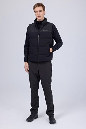 2AS Archer Erkek Down Vest Ceket Siyah