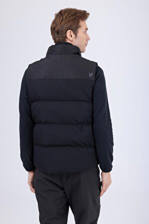 2AS Archer Erkek Down Vest Ceket Siyah