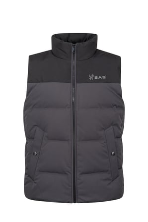 2AS Archer Erkek Down Vest Ceket Antrasit/Siyah