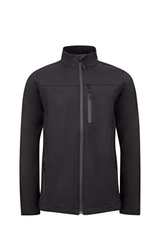 2AS Baxter İnce Softshell Erkek Ceket Siyah