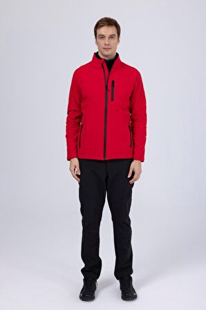 2AS Baxter İnce Softshell Erkek Ceket Kırmızı