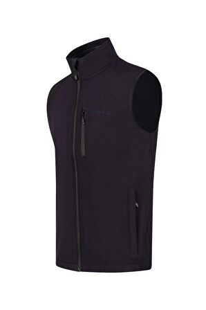 Bowen İnce Softshell Unısex Yelek Antrasit