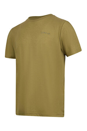 2AS Winson  Erkek Viloft Sıfır Yaka T-Shirt Yeşil 