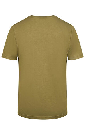 2AS Winson  Erkek Viloft Sıfır Yaka T-Shirt Yeşil 