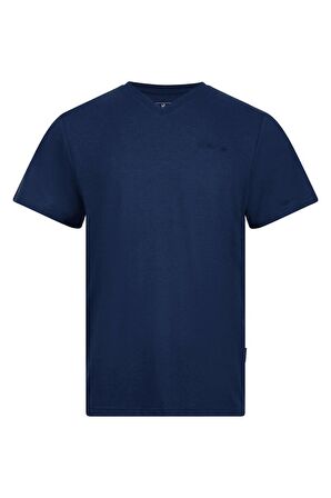 VICTOR  ERKEK VİLOFT V YAKA T-SHİRT