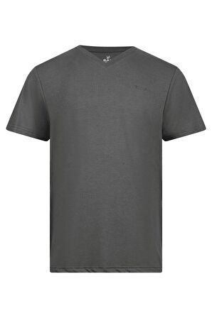 VICTOR  ERKEK VİLOFT V YAKA T-SHİRT