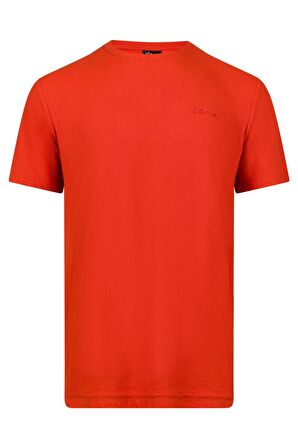2AS Kalei Sıfır Yaka T-Shirt Turuncu