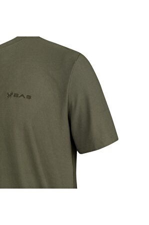 2AS Kalei Sıfır Yaka T-Shirt Haki