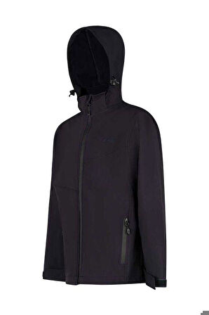 2AS Bauer İnce Softshell Çocuk Mont Antrasit