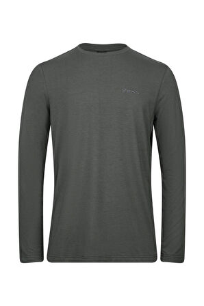 2AS Vernon Erkek Viloft Uzun Kol  T-shirt