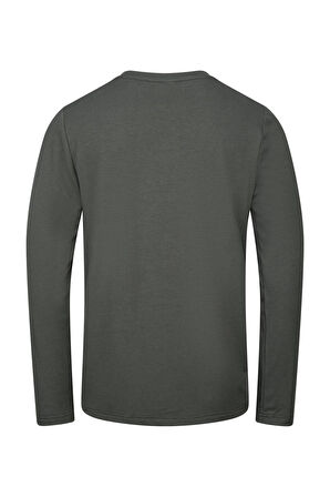 2AS Vernon Erkek Viloft Uzun Kol  T-shirt