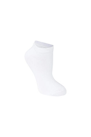 Patik Bambu Çorap Beyaz