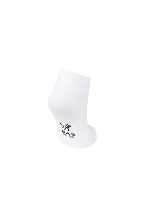 Patik Bambu Çorap Beyaz
