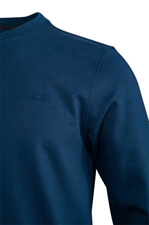 2AS ORLANDO ERKEK İNTERLOK SIFIR YAKA SWEATSHİRT