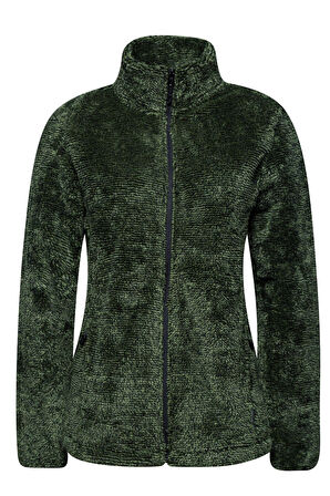 2AS Sofia Kadın Tam Fermuarlı Çizgili Polar