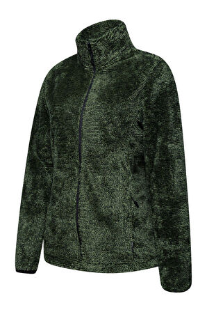 2AS Sofia Kadın Tam Fermuarlı Çizgili Polar