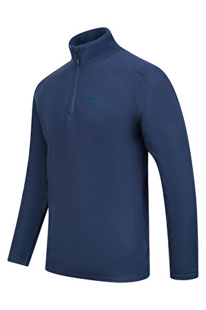 2AS Cedric Erkek Yarım Fermuarlı İnce Polar Sweatshirt