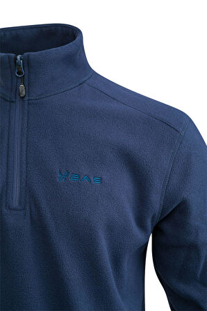 2AS Cedric Erkek Yarım Fermuarlı İnce Polar Sweatshirt