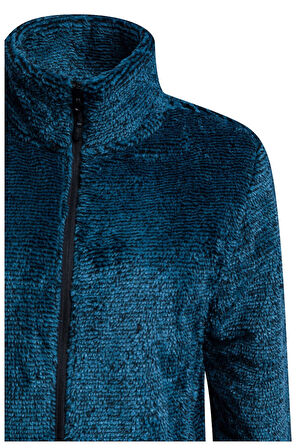 2AS Sofia Kadın Tam Fermuarlı Çizgili Polar